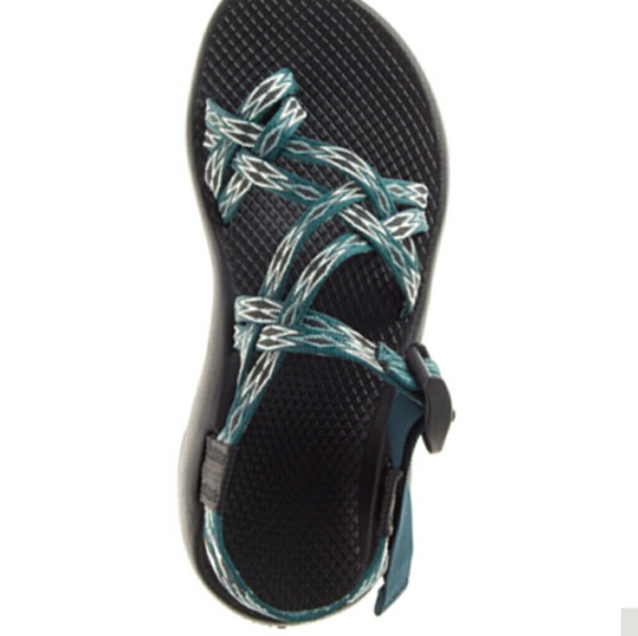 angular teal chacos